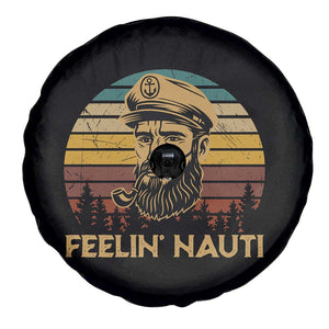 Funny Sailing Boating Spare Tire Cover Feelin Nauti TS14 Print Your Wear