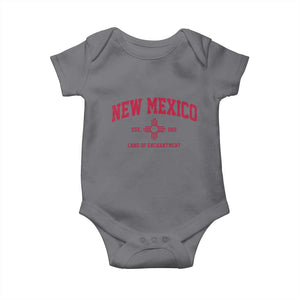 Vintage New Mexico Flag Zia Sun Souvenir Baby Onesie TS14 Charcoal Print Your Wear