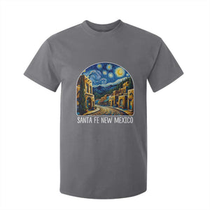 Santa Fe New Mexico Starry Night Style T Shirt For Kid TS14 Charcoal Print Your Wear
