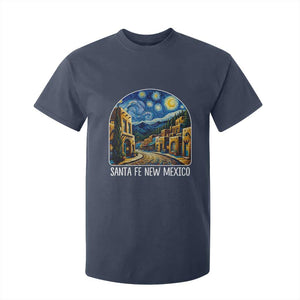 Santa Fe New Mexico Starry Night Style T Shirt For Kid TS14 Navy Print Your Wear