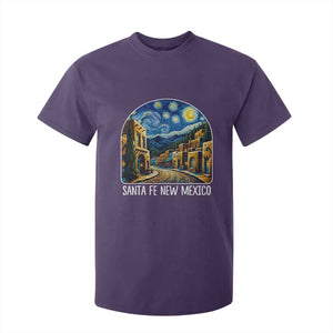 Santa Fe New Mexico Starry Night Style T Shirt For Kid TS14 Purple Print Your Wear