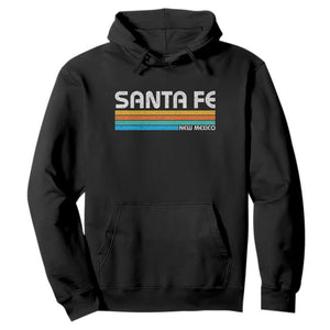 Retro Santa Fe New Mexico Distressed Souvenir Hoodie