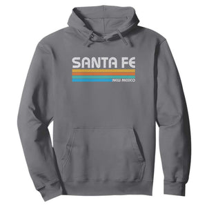 Retro Santa Fe New Mexico Distressed Souvenir Hoodie