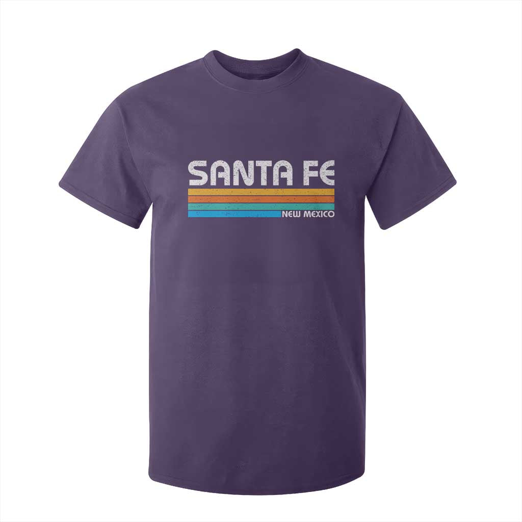 Retro Santa Fe New Mexico Distressed Souvenir T Shirt For Kid