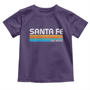 Retro Santa Fe New Mexico Distressed Souvenir Toddler T Shirt