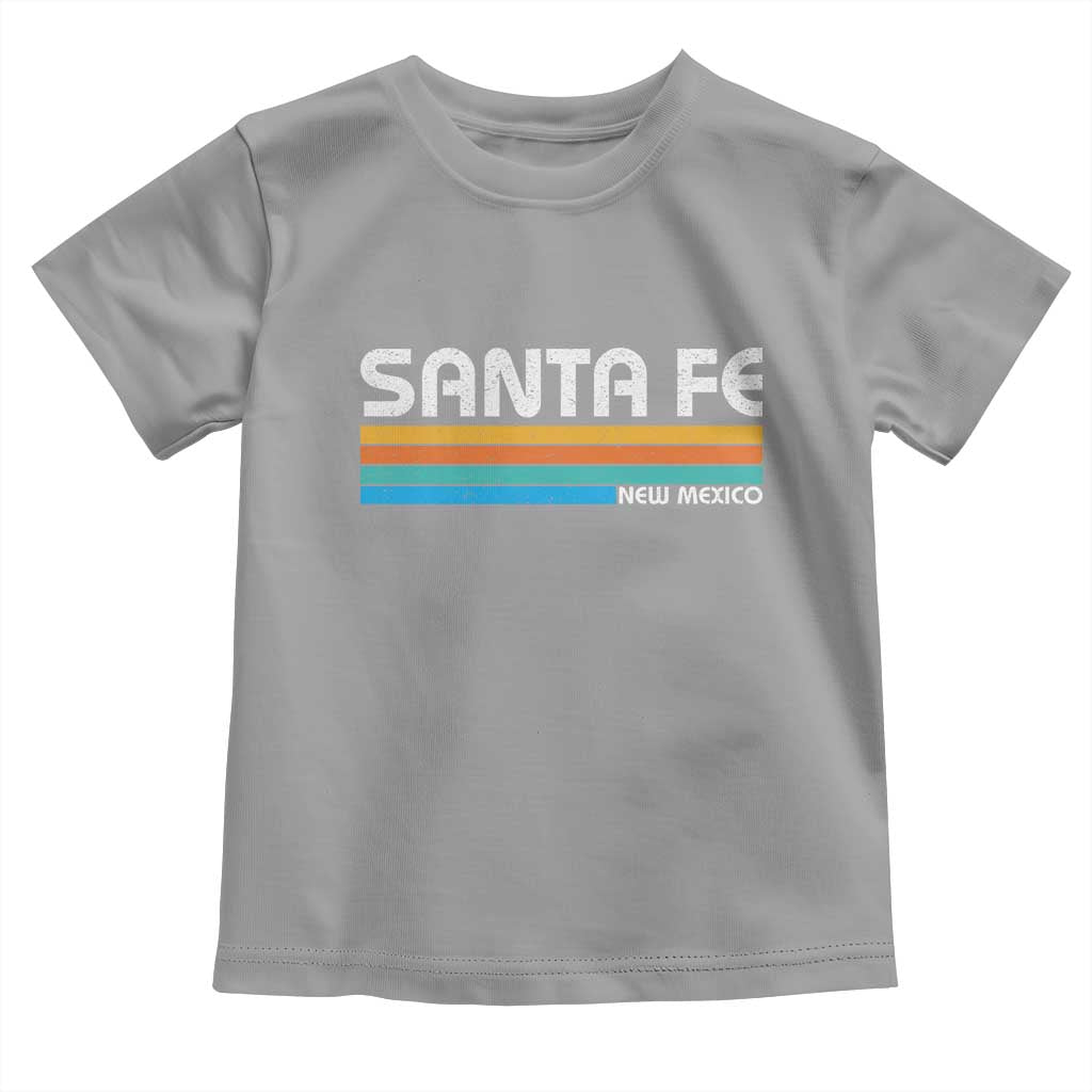 Retro Santa Fe New Mexico Distressed Souvenir Toddler T Shirt