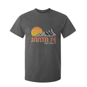 Retro Santa Fe New Mexico Mountain Southwest T Shirt For Kid TS14 Dark Heather Print Your Wear