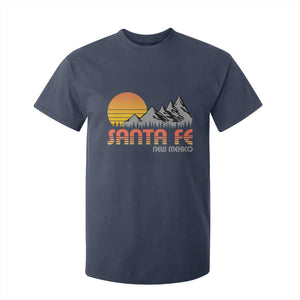Retro Santa Fe New Mexico Mountain Southwest T Shirt For Kid TS14 Navy Print Your Wear