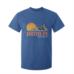 Retro Santa Fe New Mexico Mountain Southwest T Shirt For Kid TS14 Royal Blue Print Your Wear