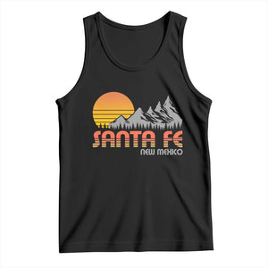 Retro Santa Fe New Mexico Mountain Southwest Tank Top TS14 Black Print Your Wear