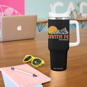 Retro Santa Fe New Mexico Mountain Southwest Tumbler With Handle TS14 Print Your Wear