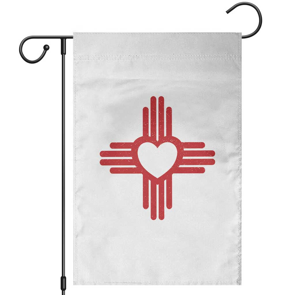 Zia Heart Symbol New Mexico Flag Shirt New Mexican Pride Garden Flag TS14 White Print Your Wear