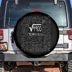 70th Birthday Math Spare Tire Cover Square Root of 4900 Funny Math Nerd 70 Year Old Gift
