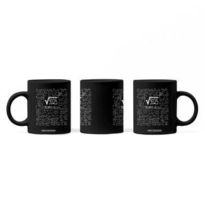 55th Birthday Math Coffee Mug Square Root of 3025 Funny Math Nerd 55 Year Old Gift