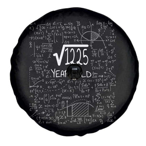 35th Birthday Math Spare Tire Cover Square Root of 1225 Funny Math Nerd 35 Year Old Gift