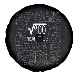 30th Birthday Math Spare Tire Cover Square Root of 900 Funny Math Nerd 30 Year Old Gift