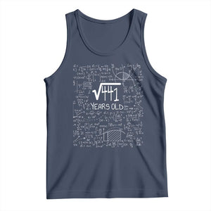 21st Birthday Math Tank Top Square Root of 441 Funny Math Nerd 21 Year Old Gift