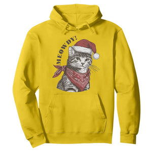 Cowboy Cat Christmas Hoodie Meowdy Western Rodeo TS14 Daisy Print Your Wear