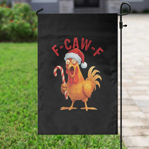 Christmas F Caw F Garden Flag Funny Chicken Meme TS14 Print Your Wear