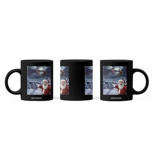 Funny Santa With Bigfoot Selfie Christmas Coffee Mug TS14 Print Your Wear