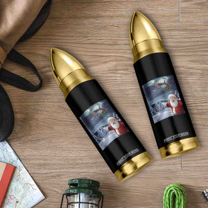 Funny Santa With Bigfoot Selfie Christmas Bullet Tumbler TS14 Print Your Wear