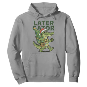 Funny Alligator Christmas Hoodie Lator Gator TS14 Sport Gray Print Your Wear