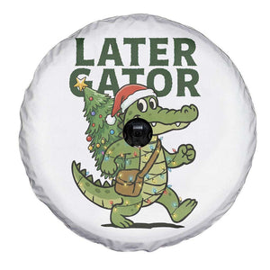 Funny Alligator Christmas Spare Tire Cover Lator Gator TS14 Print Your Wear
