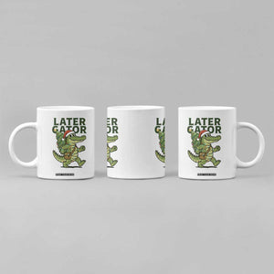 Funny Alligator Christmas Coffee Mug Lator Gator TS14 Print Your Wear