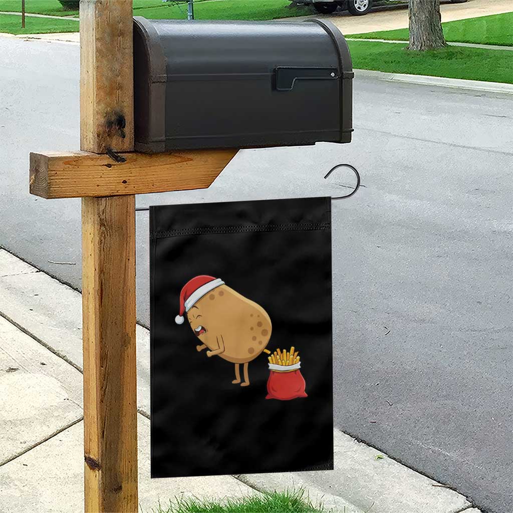 Funny French Fries Christmas Garden Flag Potato Food Eaters TS14 Print Your Wear