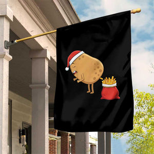 Funny French Fries Christmas Garden Flag Potato Food Eaters TS14 Print Your Wear