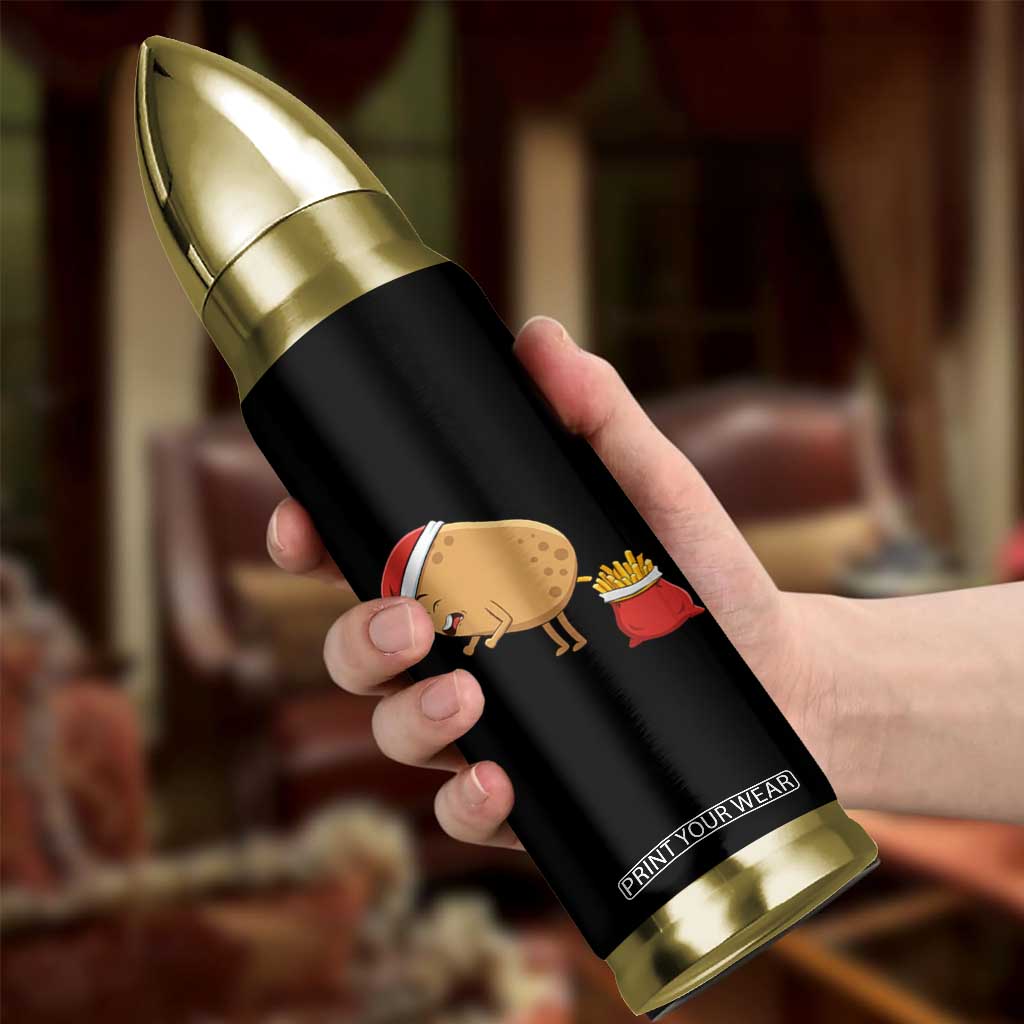 Funny French Fries Christmas Bullet Tumbler Potato Food Eaters TS14 Print Your Wear