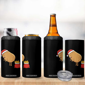 Funny French Fries Christmas 4 in 1 Can Cooler Tumbler Potato Food Eaters TS14 Print Your Wear