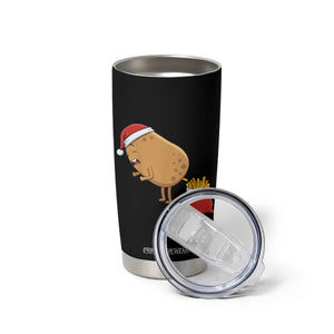 Funny French Fries Christmas Tumbler Cup Potato Food Eaters TS14 Print Your Wear