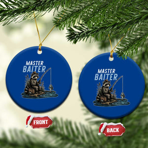 Funny Raccoon Fishing Ceramic Ornament Master Baiter Fisherman TS14 1pc Blue Print Your Wear