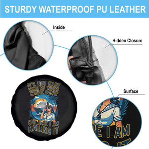 Funny Cruise Spare Tire Cover It Is Not Easy Being My Wife's Cruise Candy TS14 Print Your Wear