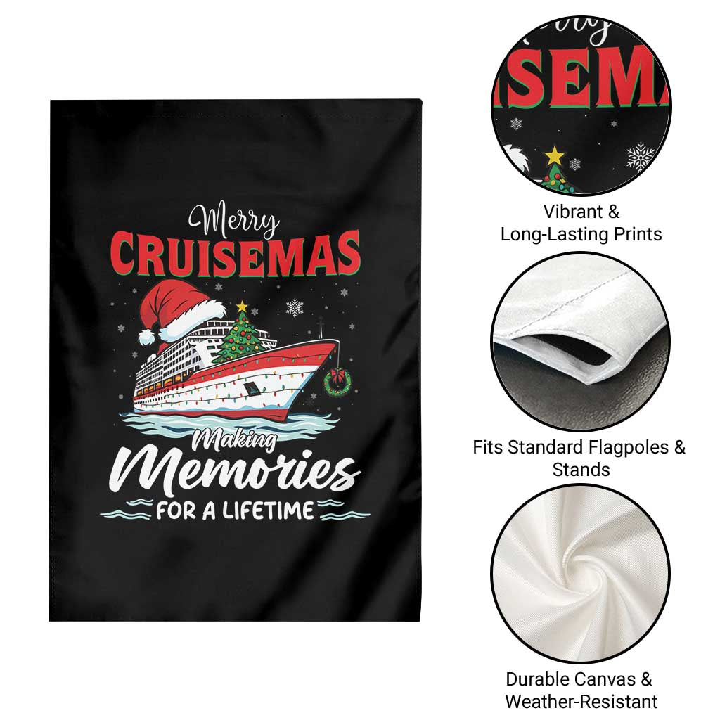 Christmas Cruise Garden Flag Merry Cruisemas Making Memories For A Life Time TS14 Print Your Wear