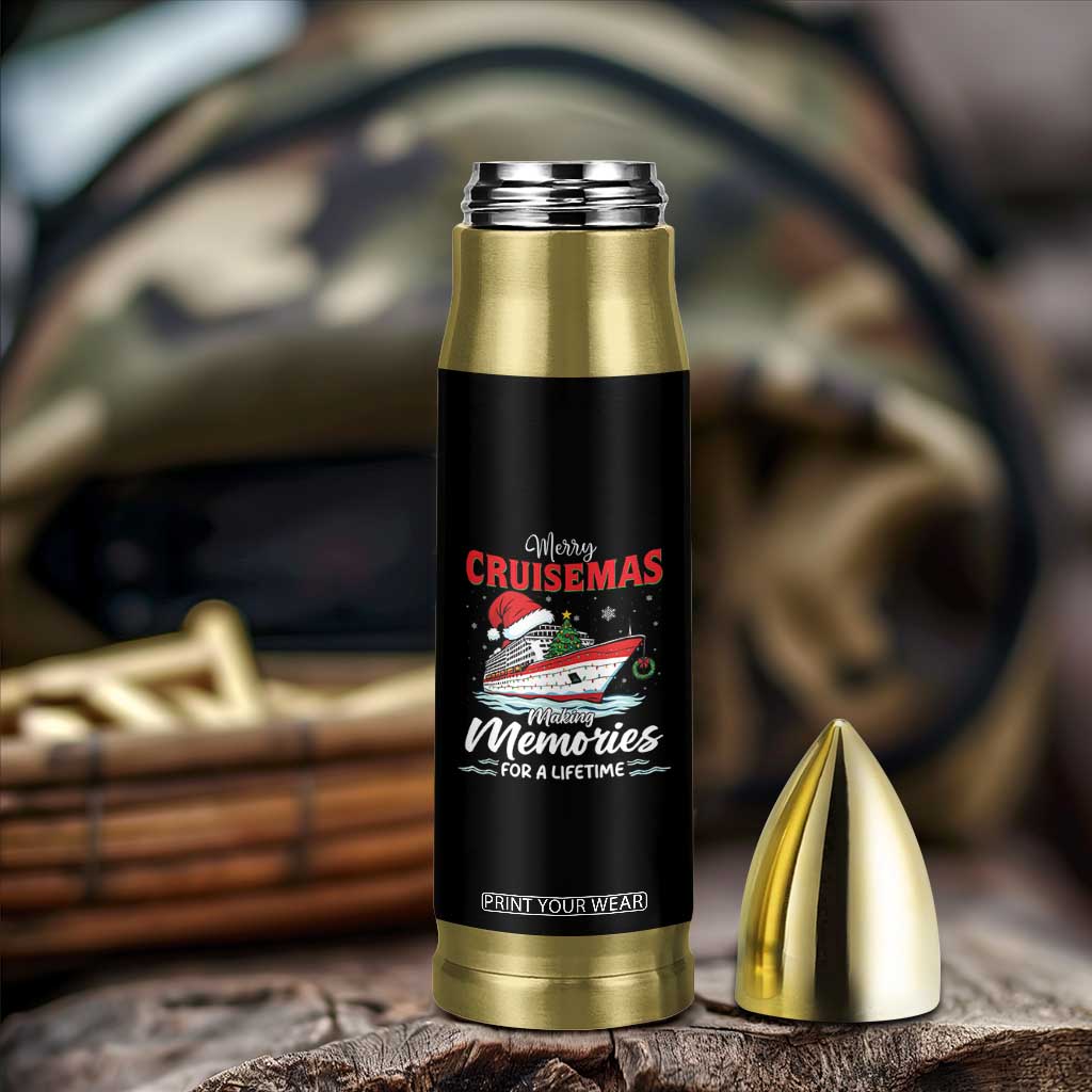 Christmas Cruise Bullet Tumbler Merry Cruisemas Making Memories For A Life Time TS14 Print Your Wear