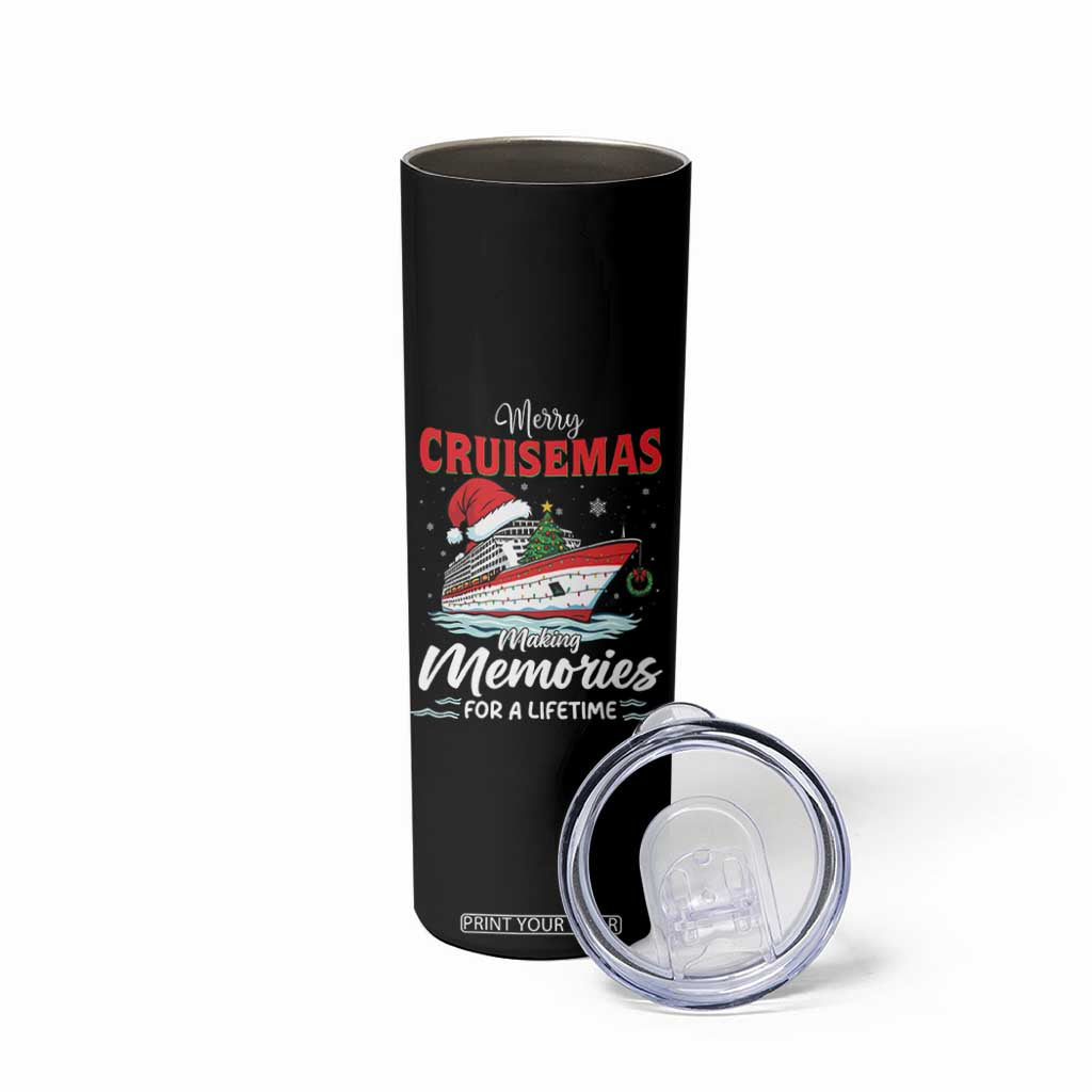 Christmas Cruise Skinny Tumbler Merry Cruisemas Making Memories For A Life Time TS14 Print Your Wear