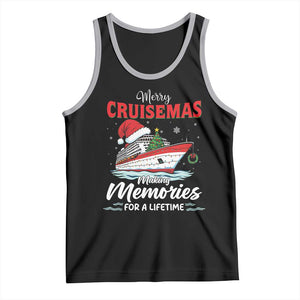 Christmas Cruise Tank Top Merry Cruisemas Making Memories For A Life Time TS14 Black Athletic Heather Print Your Wear