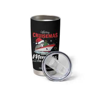 Christmas Cruise Tumbler Cup Merry Cruisemas Making Memories For A Life Time TS14 Print Your Wear