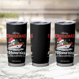 Christmas Cruise Tumbler Cup Merry Cruisemas Making Memories For A Life Time TS14 Print Your Wear