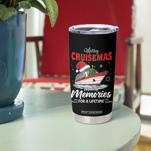 Christmas Cruise Tumbler Cup Merry Cruisemas Making Memories For A Life Time TS14 Print Your Wear