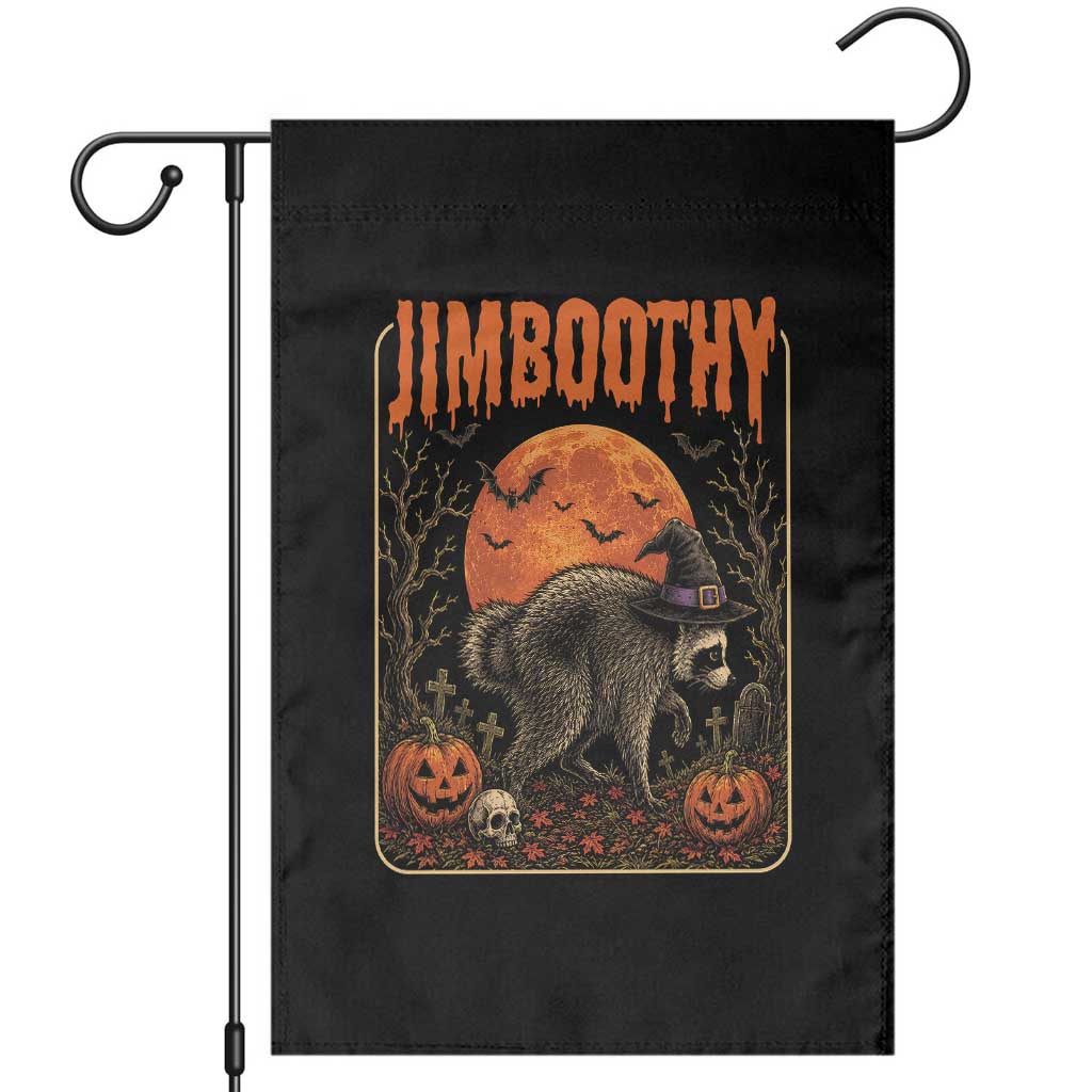 Jimothy Seattle Raccoon Halloween Garden Flag Funny Trash Panda Meme Gift TS14 Black Print Your Wear