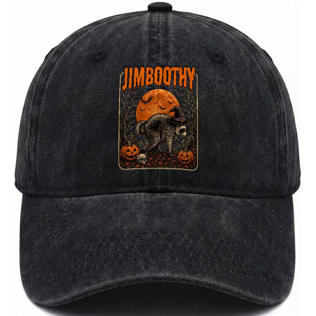 Jimothy Seattle Raccoon Halloween Washed Cotton Baseball Cap Funny Trash Panda Meme Gift TS14 Print Your Wear