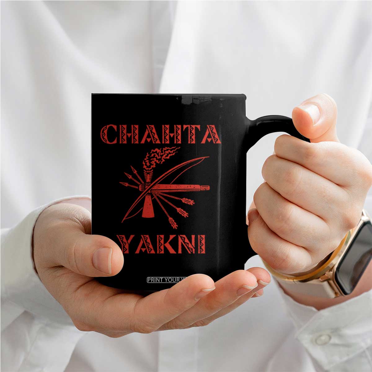 Choctaw Nation Chahta Yakni Native American Coffee Mug