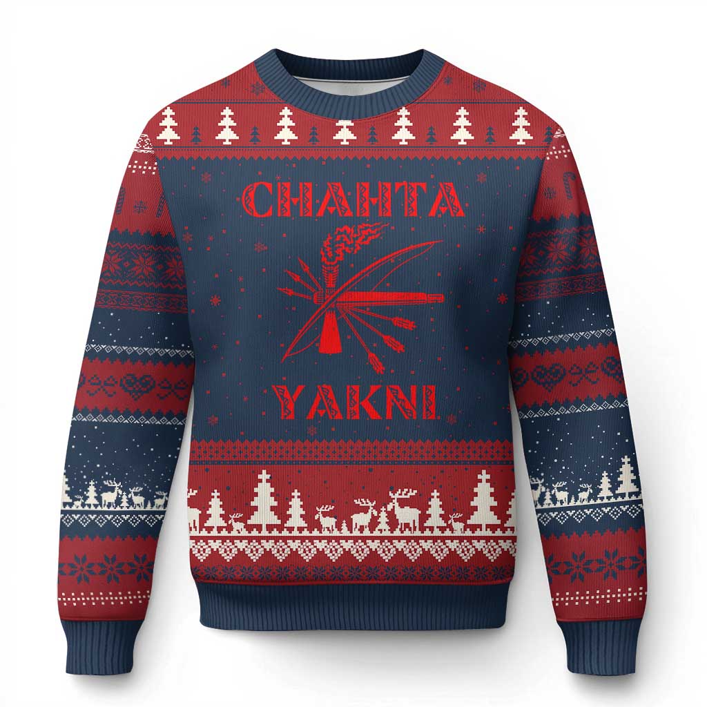 Choctaw Nation Chahta Yakni Native American Ugly Christmas Sweater