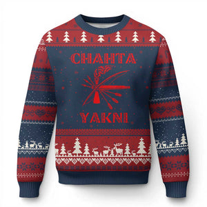 Choctaw Nation Chahta Yakni Native American Ugly Christmas Sweater