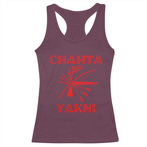 Choctaw Nation Chahta Yakni Native American Racerback Tank Top