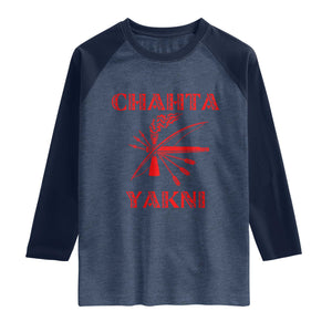 Choctaw Nation Chahta Yakni Native American Raglan Shirt