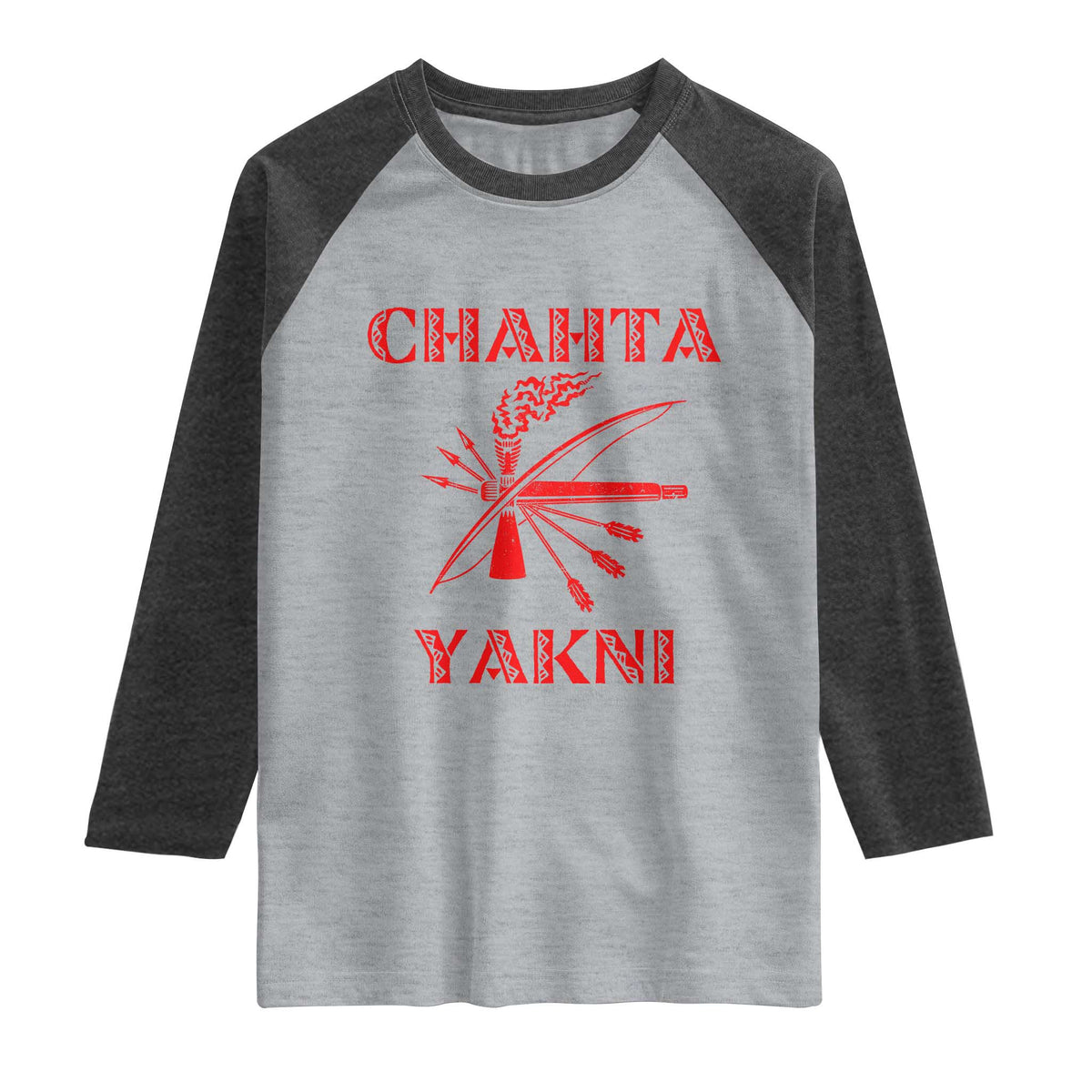 Choctaw Nation Chahta Yakni Native American Raglan Shirt